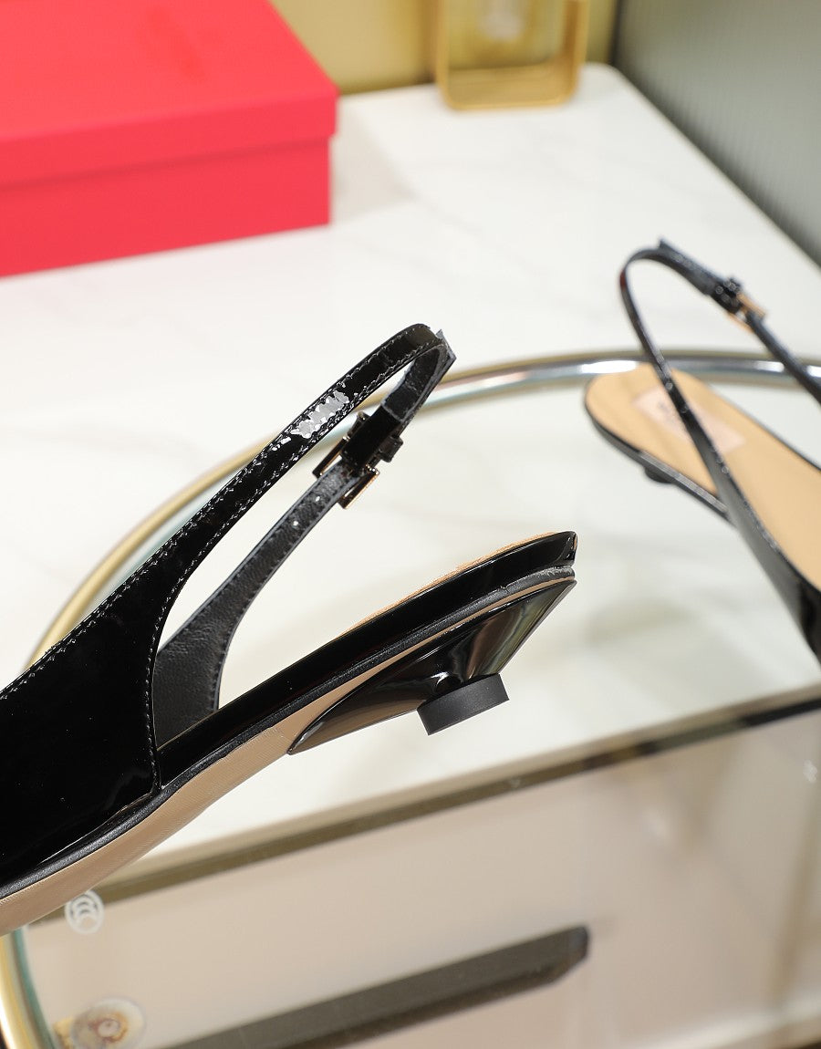 245RVL11ZDE Stylish leather High heels