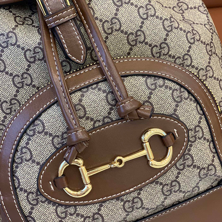 AB021BDE Stylish leather backpacks