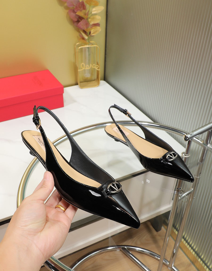 245RVL11ZDE Stylish leather High heels