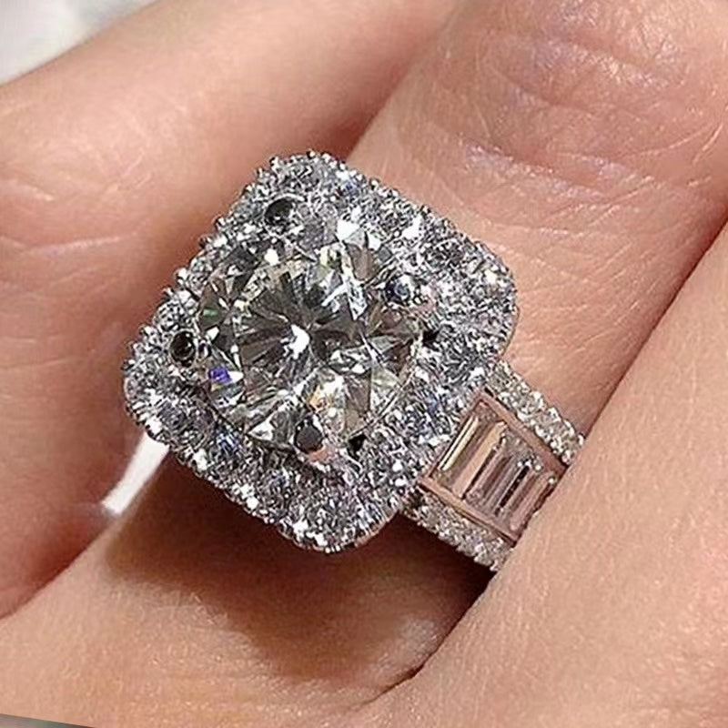 PYA10JDE Stylish Diamond Ring High Quality Wedding Ring