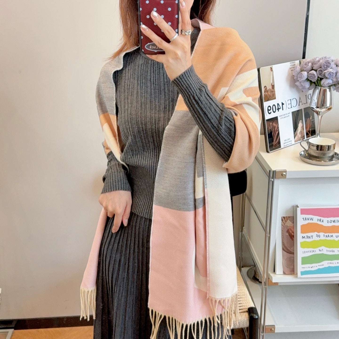 175RC38WDE Stylish Winter Scarves