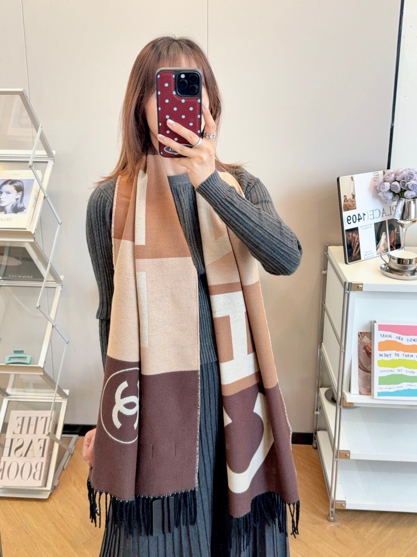 175RC38WDE Stylish Winter Scarves