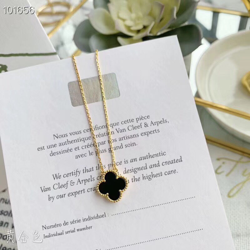 5XVA184XDE Stylish 1 flower necklace