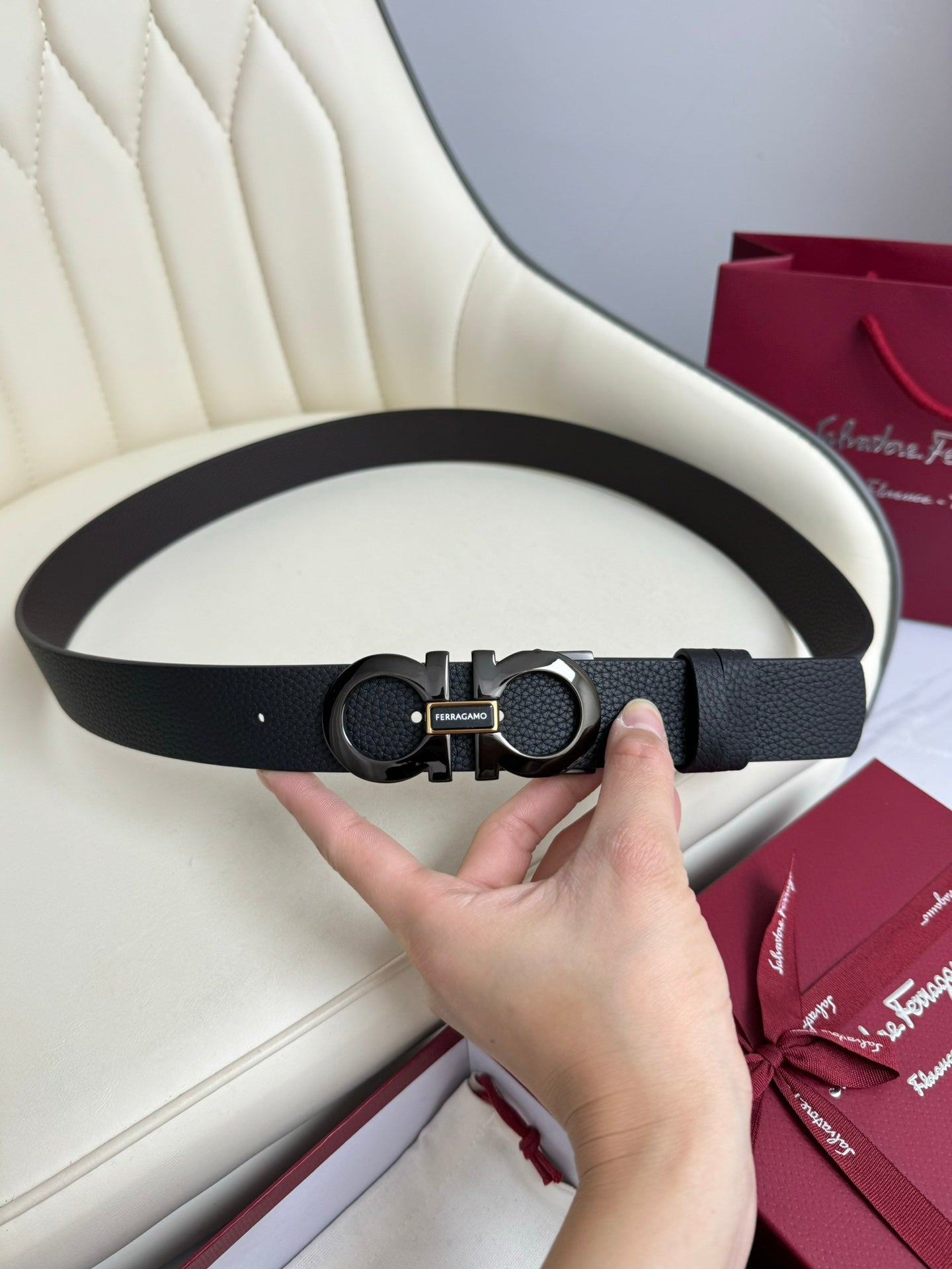 1WA168PDE Stylish High quality belt With full package