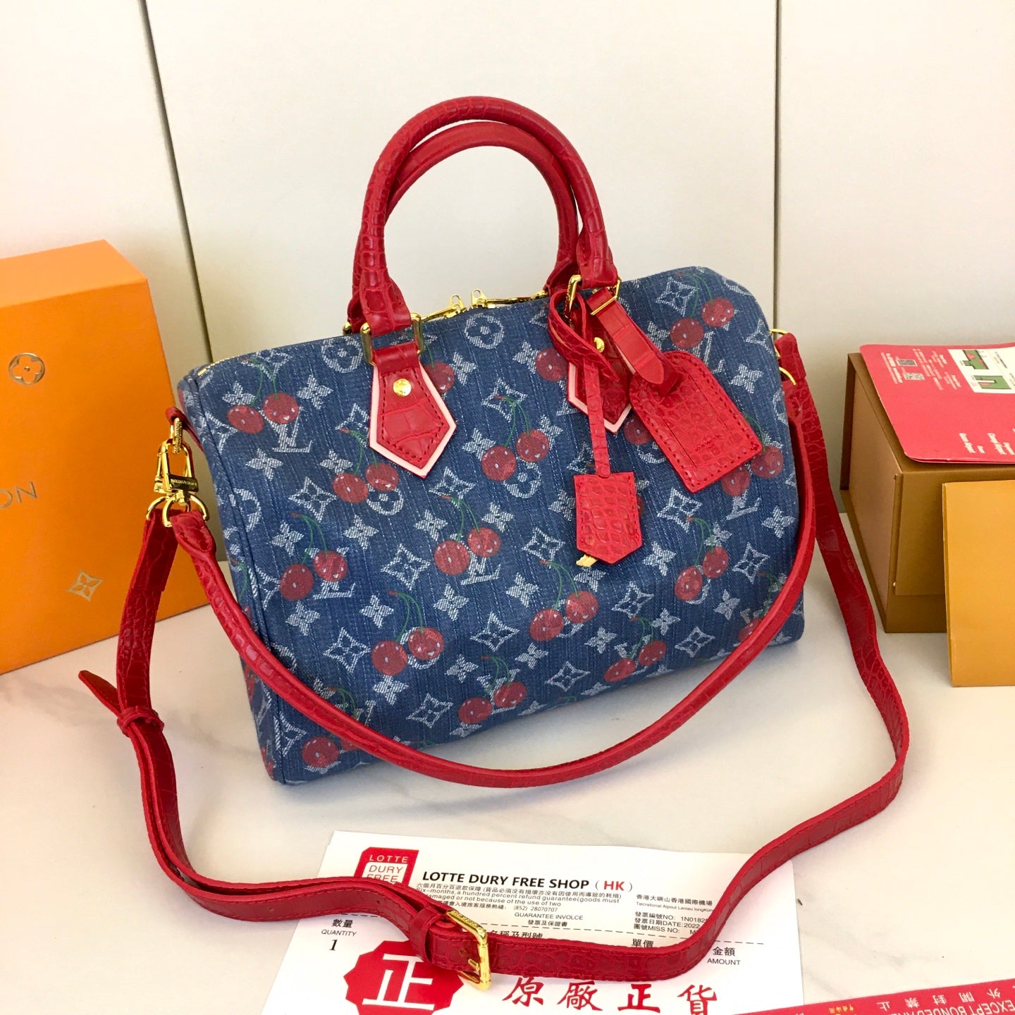 15RE26BDE Stylish denim bag