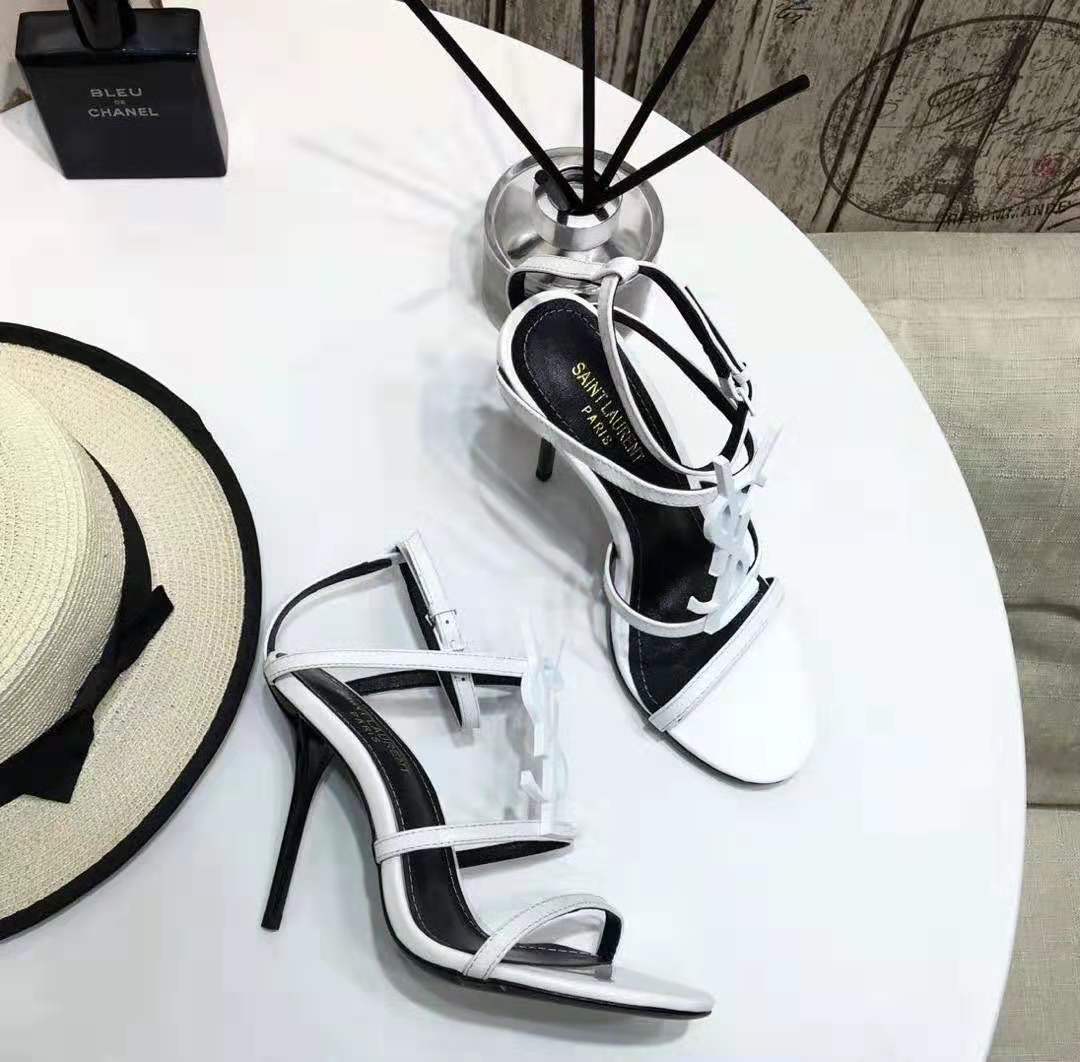 285ZSL30ZDE Stylish leather High heels(Heel height10.5CM)