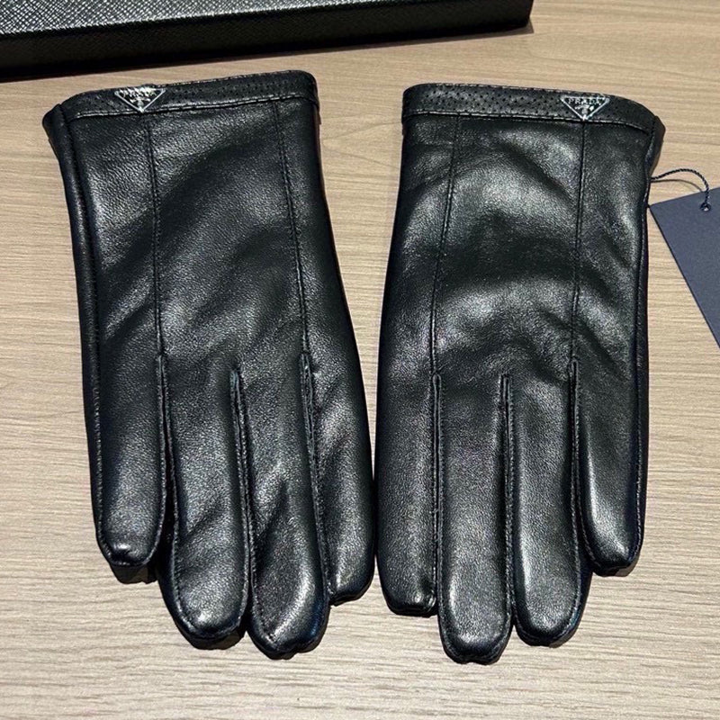 14PD48SDE Stylish sheepskin gloves