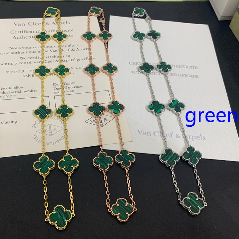 5XVA181XDE Stylish 10 flowers necklaces