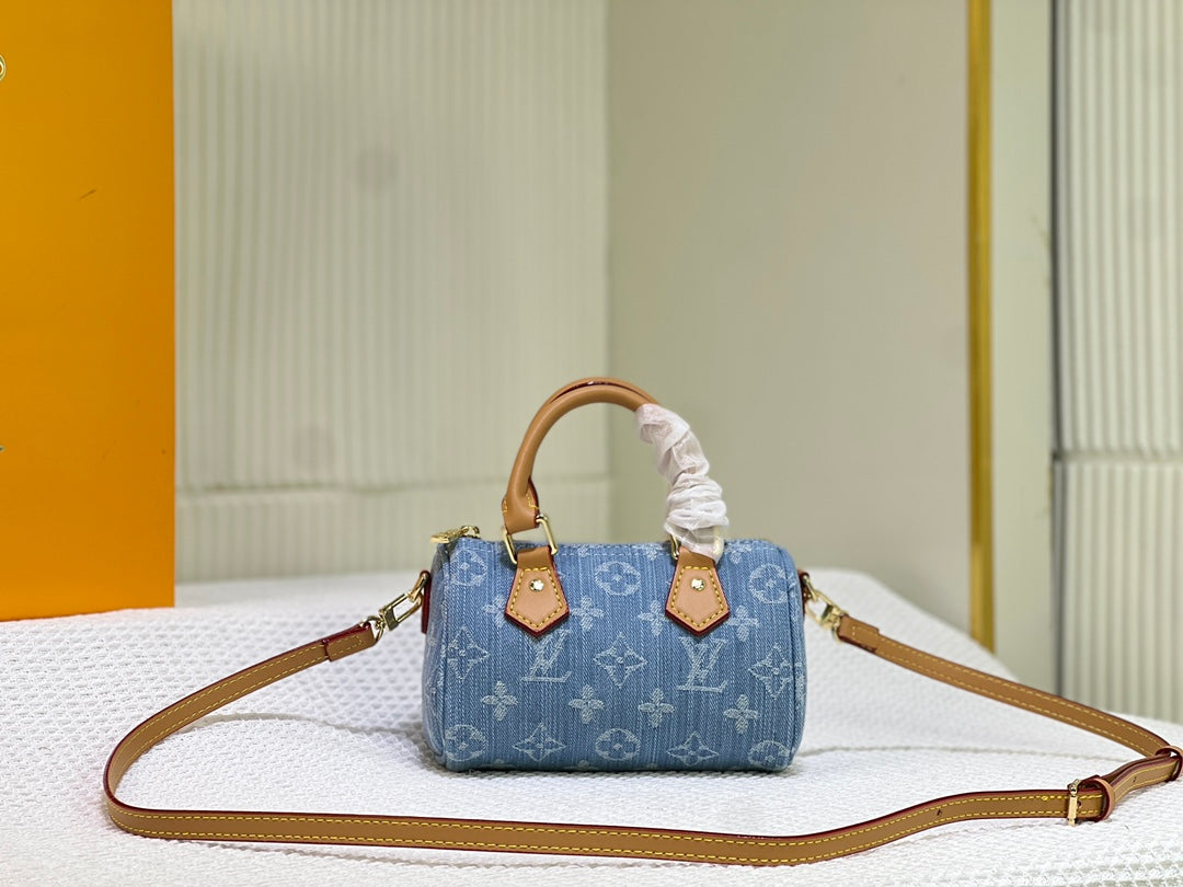 175RE9BDE Stylish Cowboy fabric bag