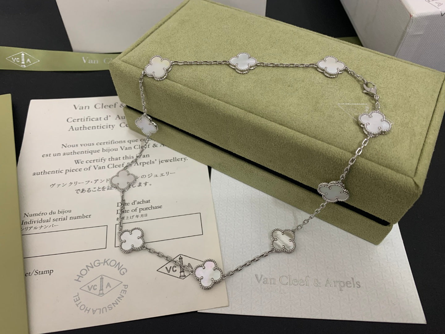 5XVA181XDE Stylish 10 flowers necklaces