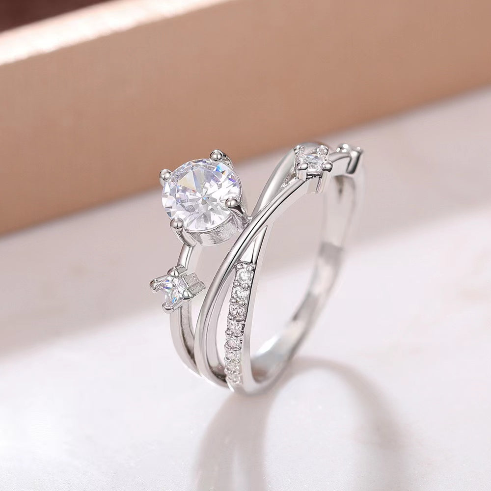 PYA28JDE Stylish Diamond Ring High Quality Wedding Ring