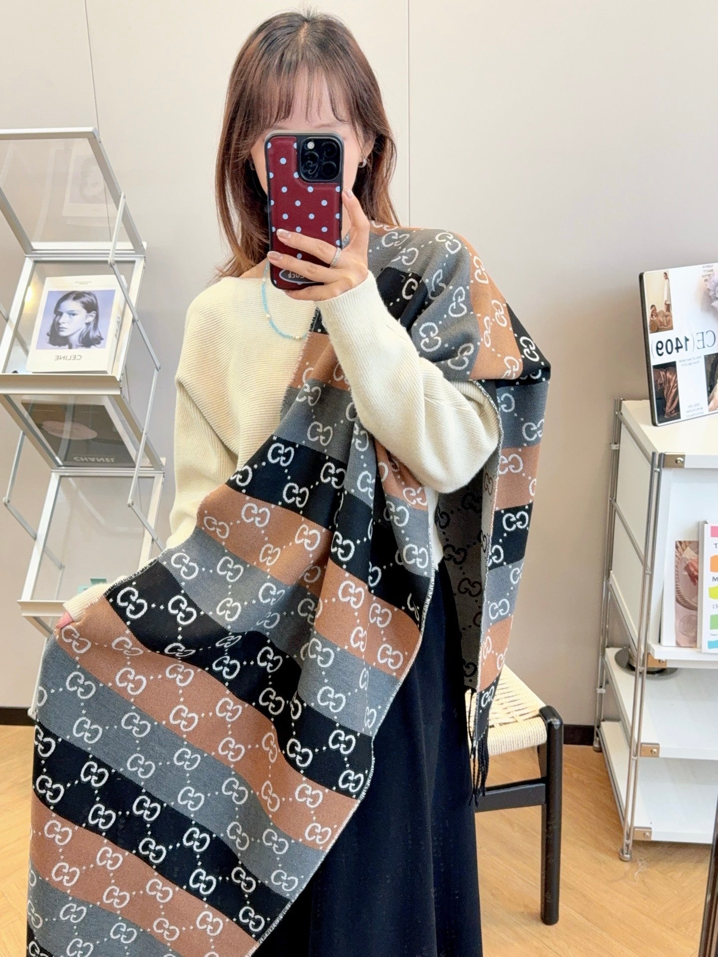 175RB41WDE Stylish Winter Scarves