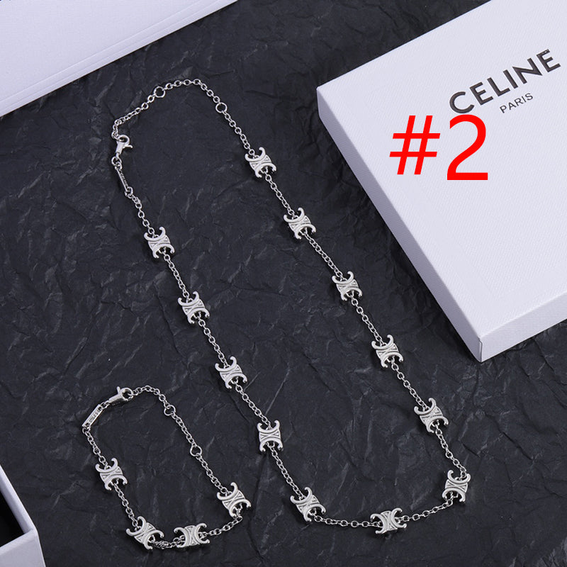 1NCL165XDE Stylish necklace bracelet
