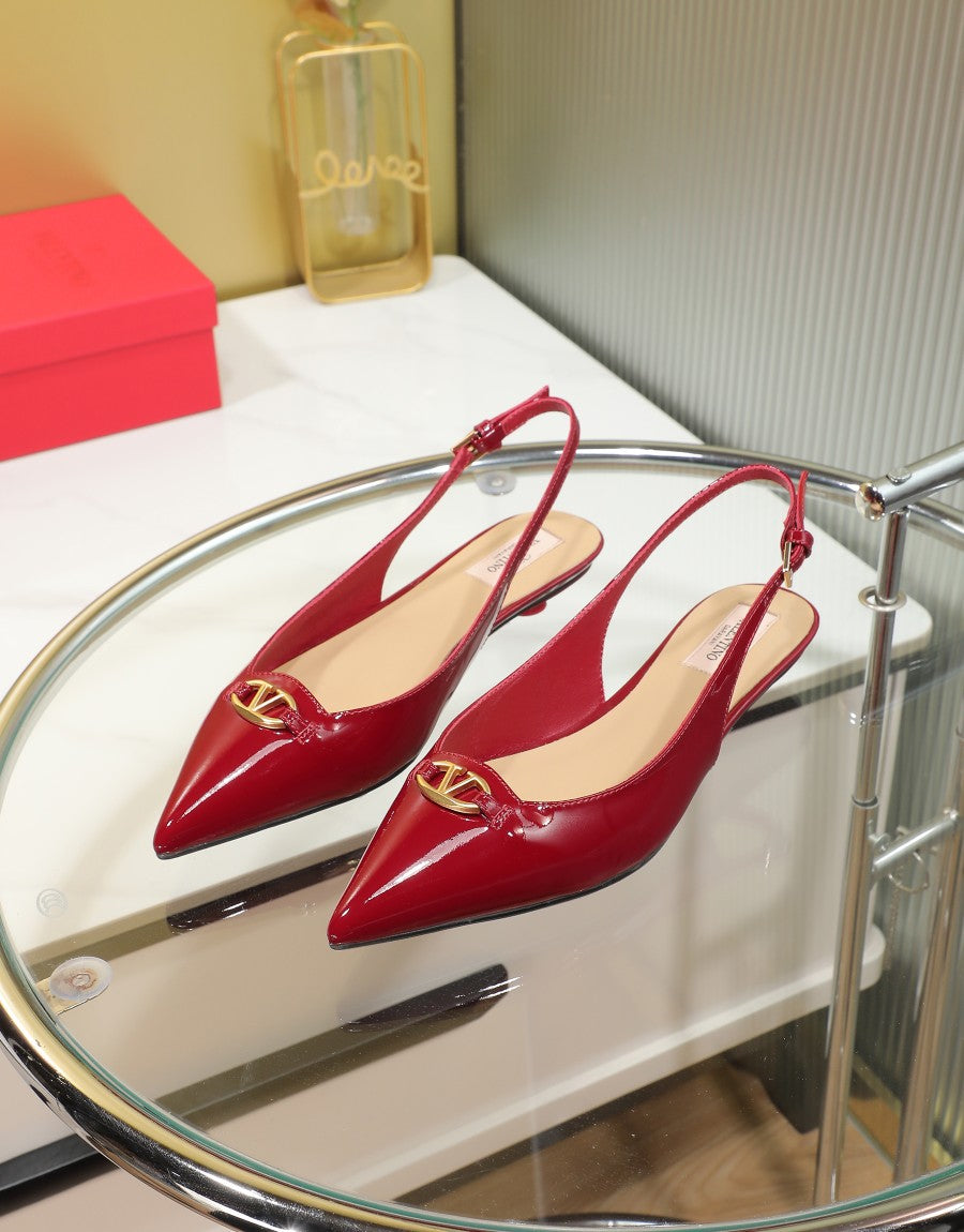 245RVL11ZDE Stylish leather High heels