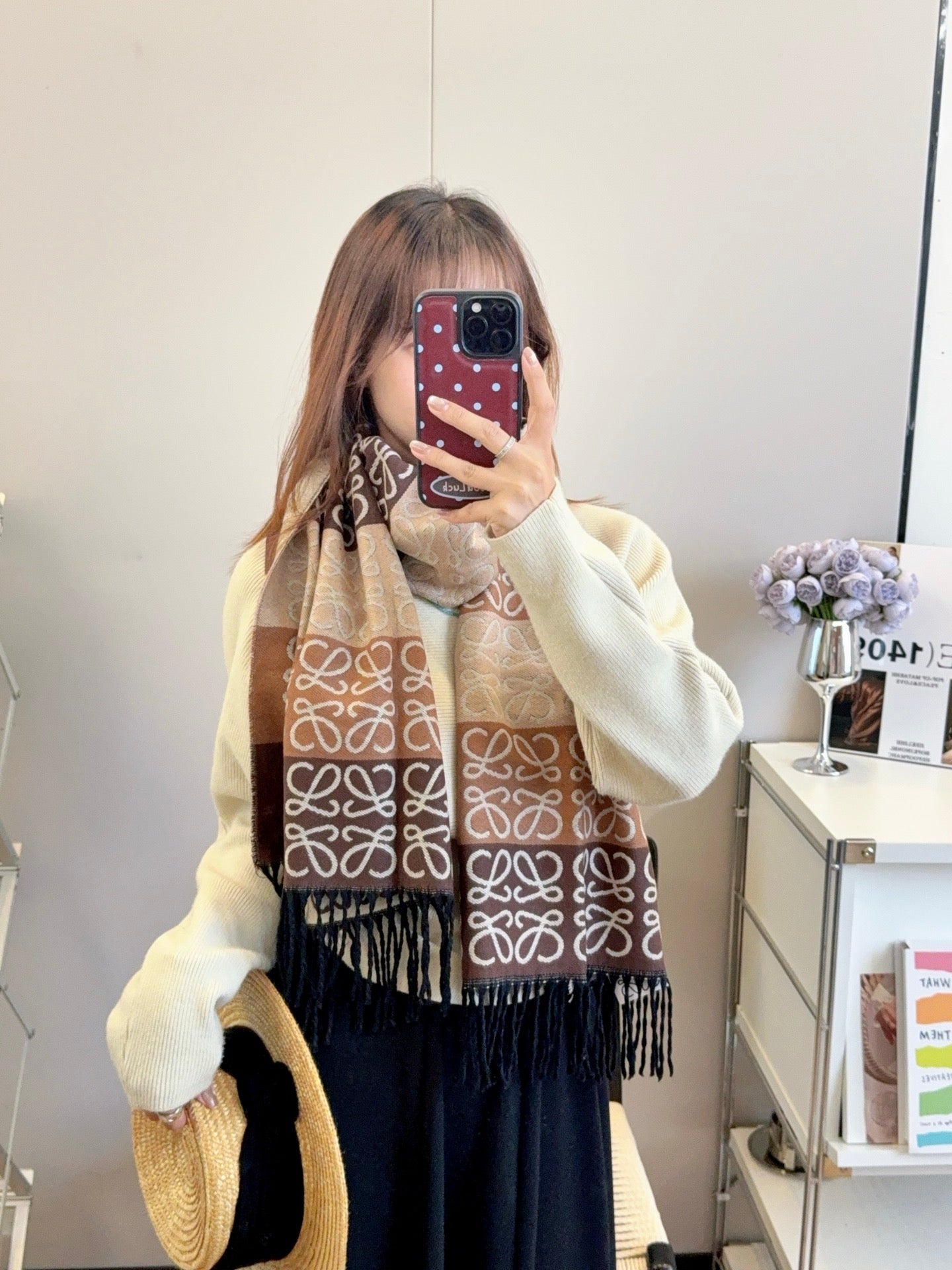 175RA42WDE Stylish Winter Scarves