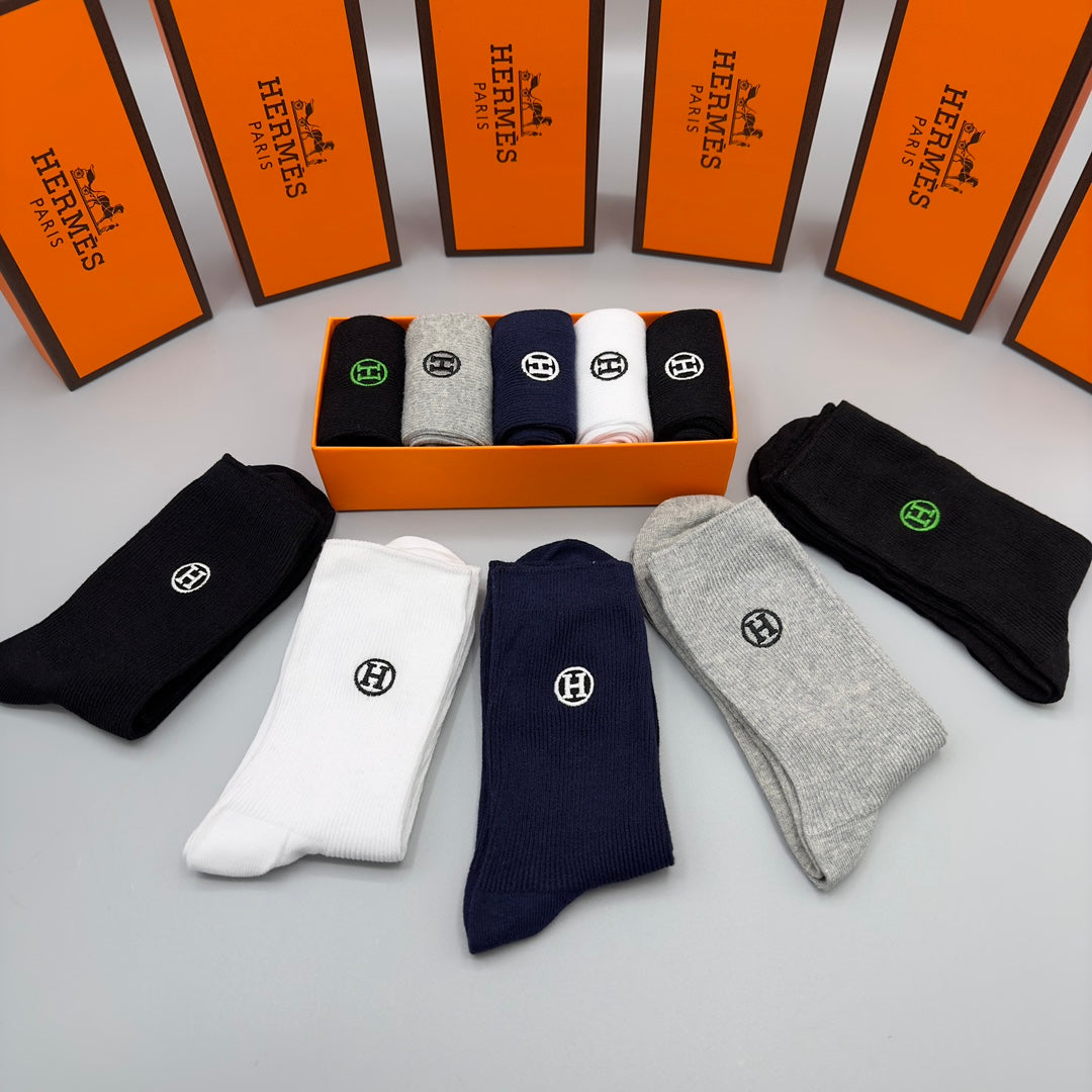 235QH31SDE Stylish socks(5 pairs )
