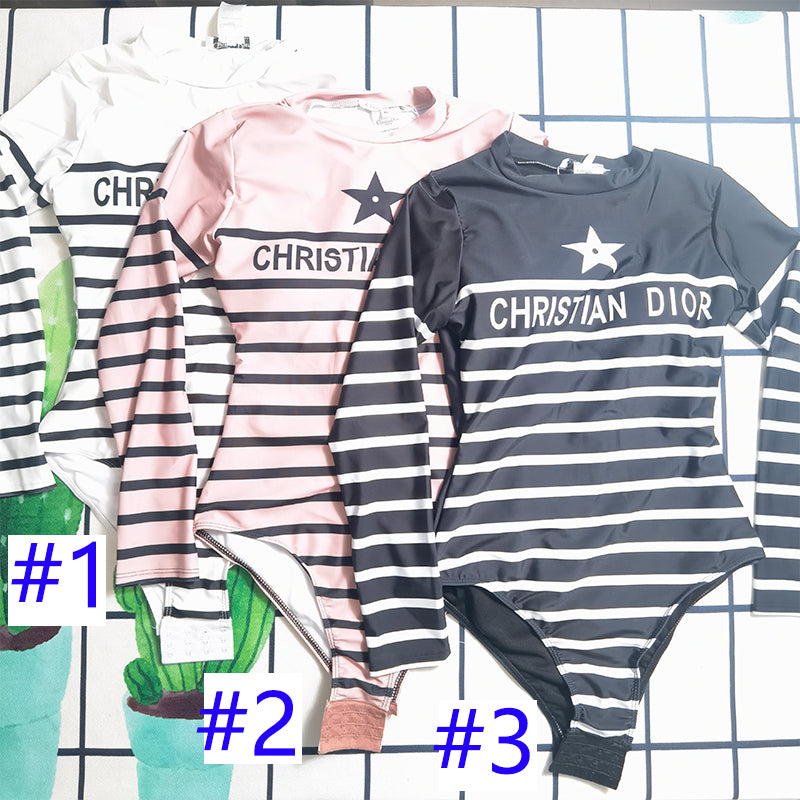 14D3YDE Stylish Long sleeve swimsuit