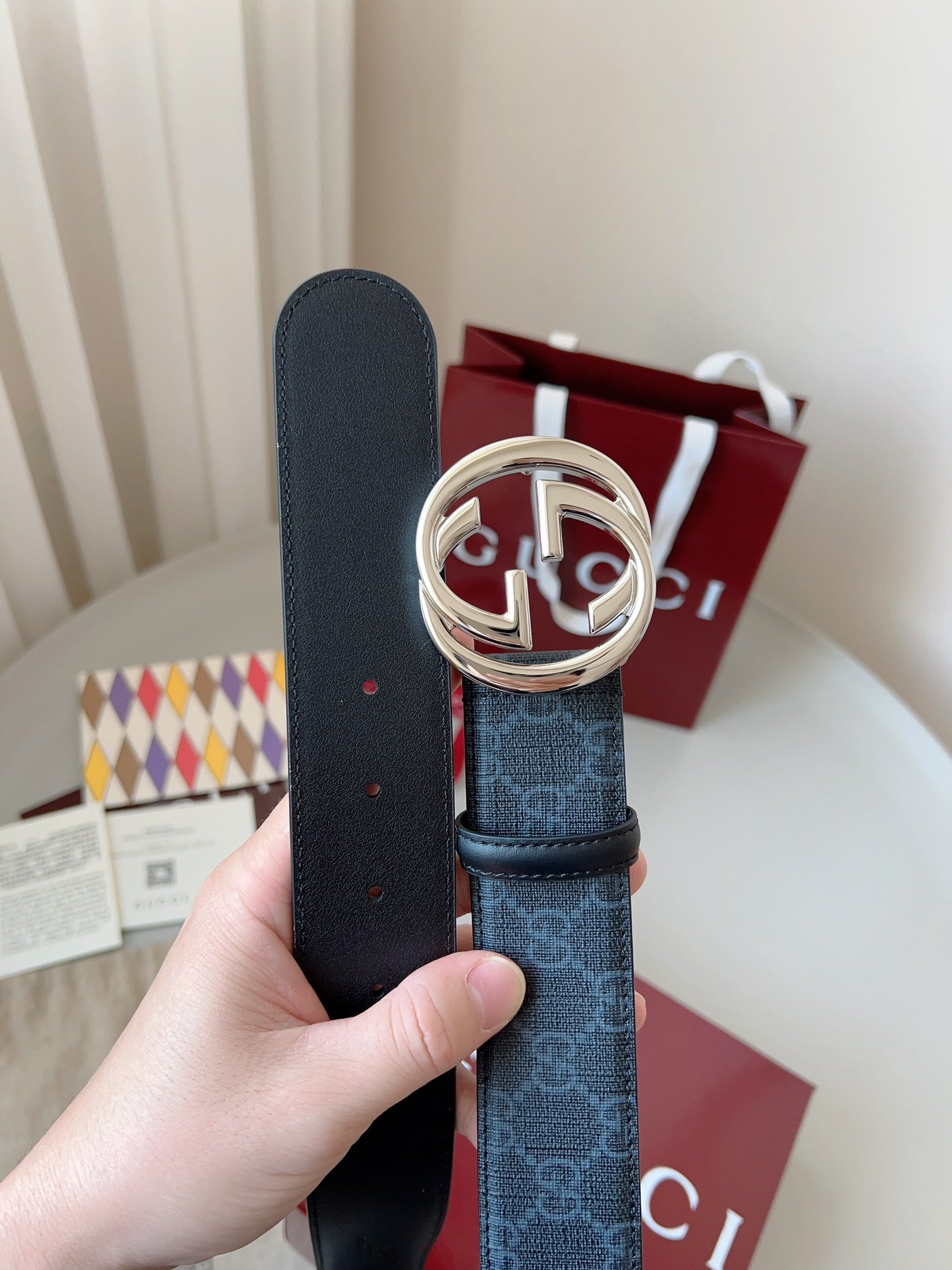 195NB2PDE Stylish high-quality leather belt