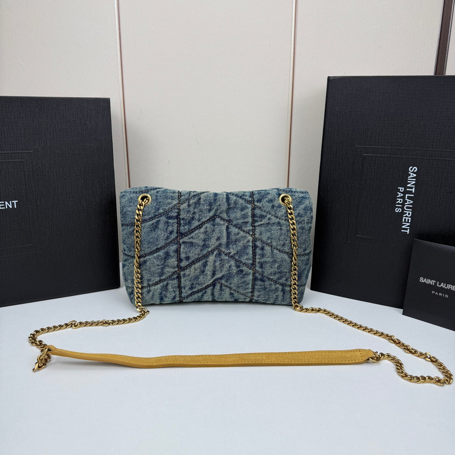 15RSL17BDE Stylish denim bags