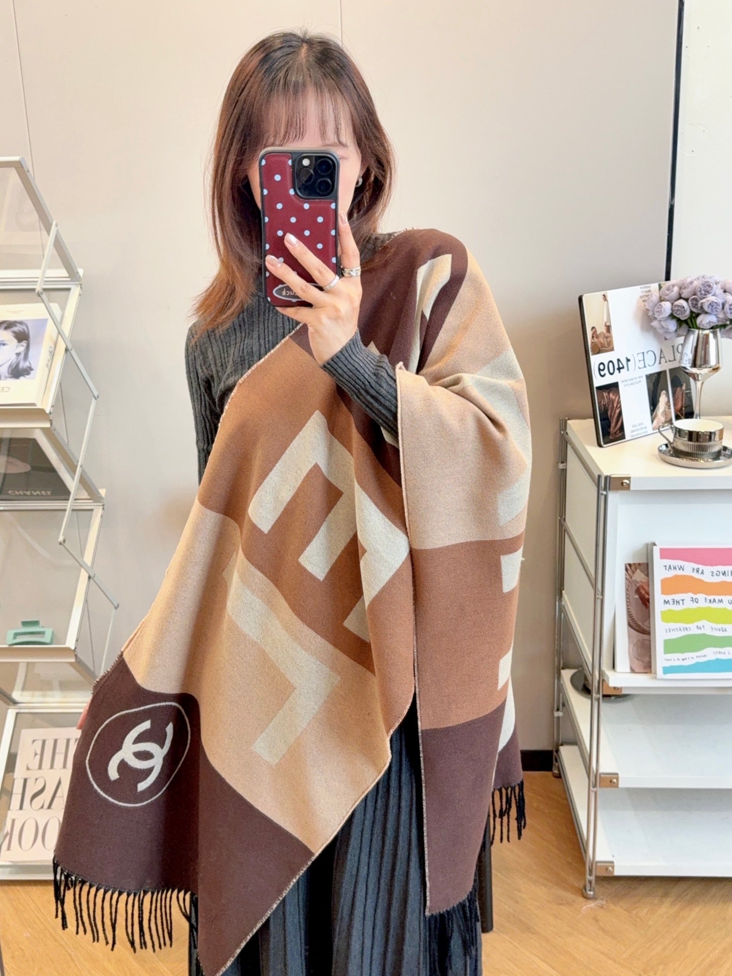 175RC38WDE Stylish Winter Scarves