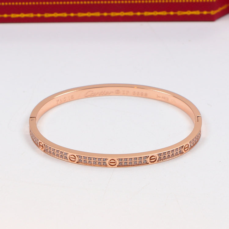 PK2KDE Stylish 2-row diamond bracelet