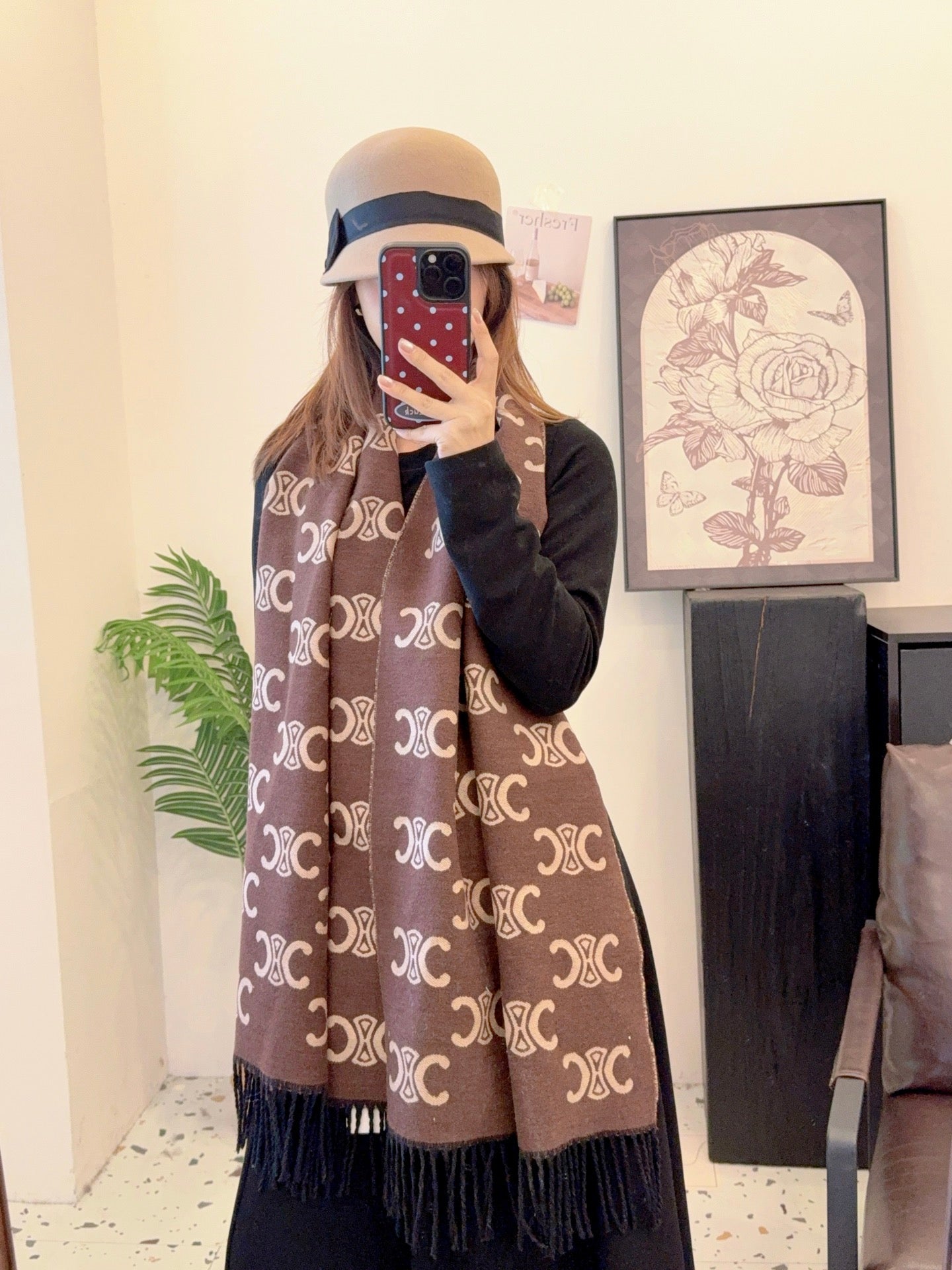 175RA15WDE Stylish Winter Scarves