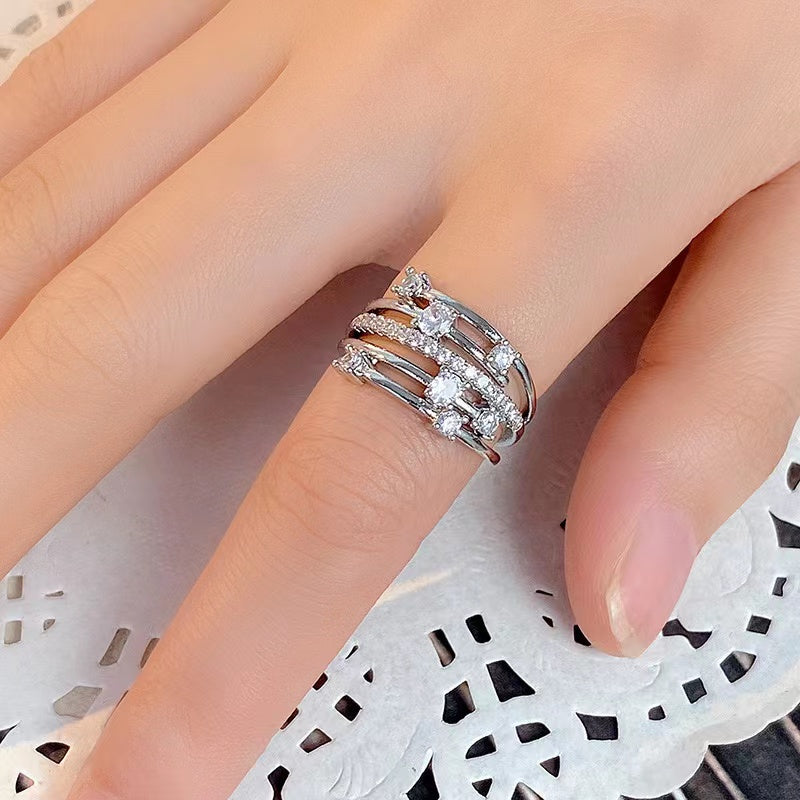PYA35JDE Stylish Diamond Ring High Quality Wedding Ring