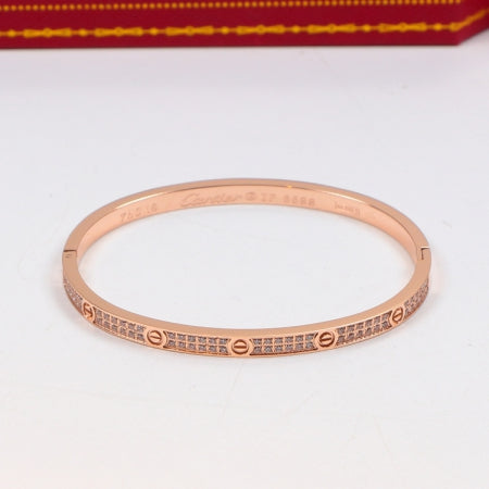 PK2KDE Stylish 2-row diamond bracelet