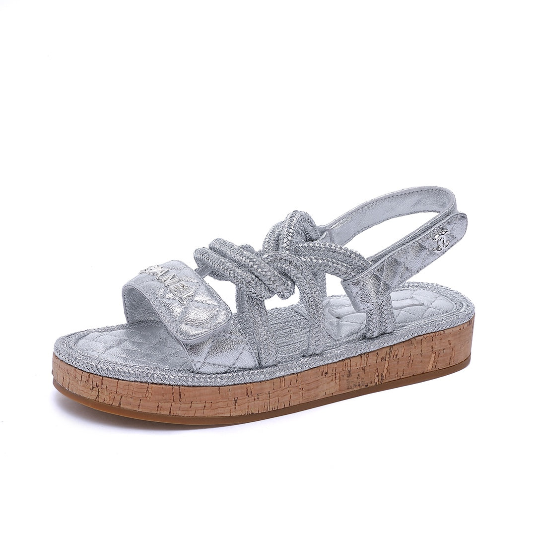 245RC11ZDE Stylish genuine leather sandals