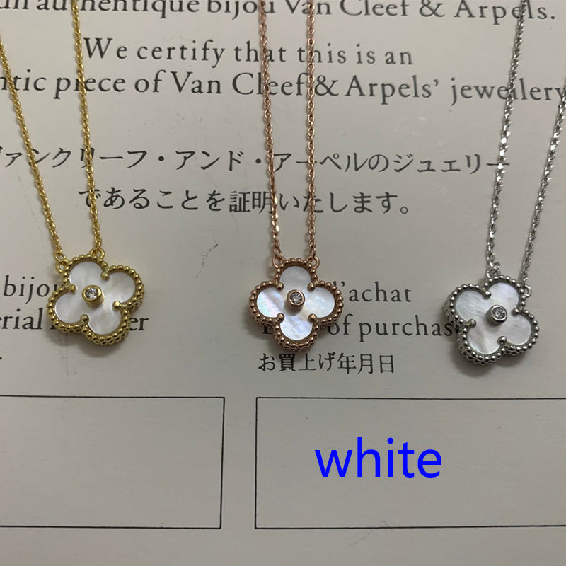 5XVA185XDE Stylish 1 flower necklace
