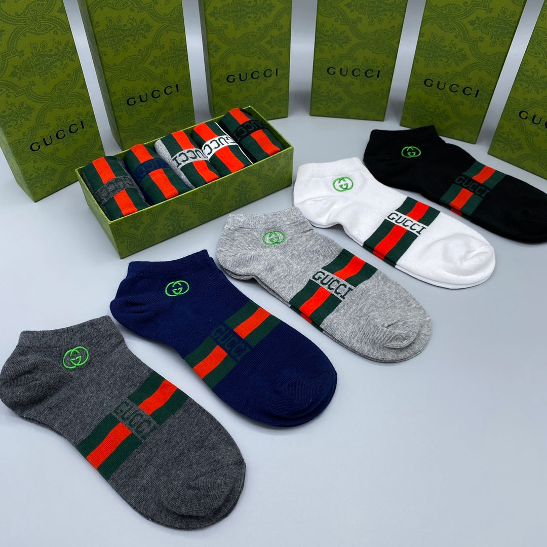 235QB46SDE Stylish socks(5 pairs )