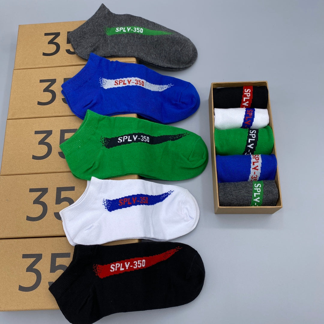 235QA1SDE Stylish socks(5 pairs )