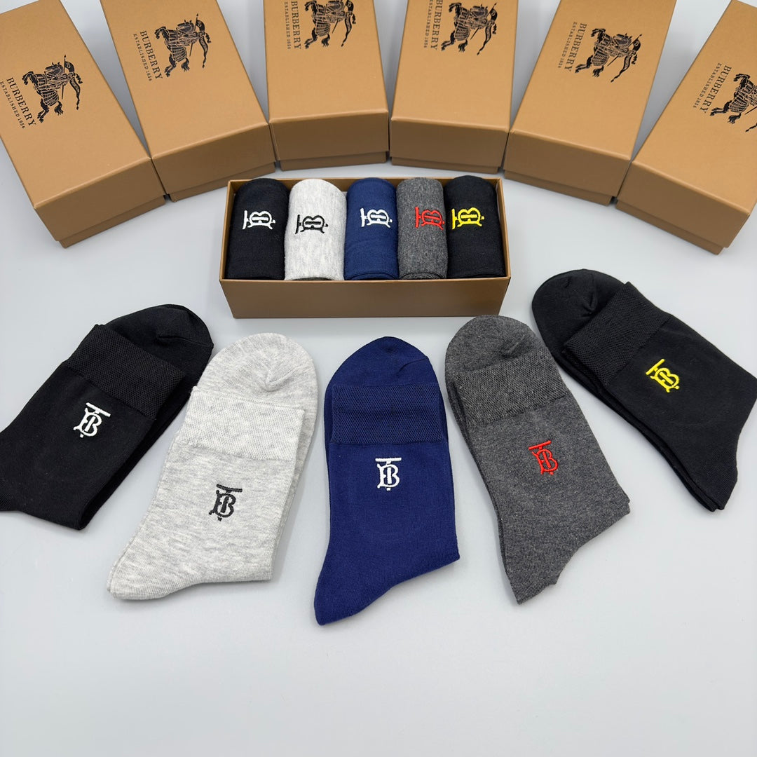 235QR25SDE Stylish socks(5 pairs )