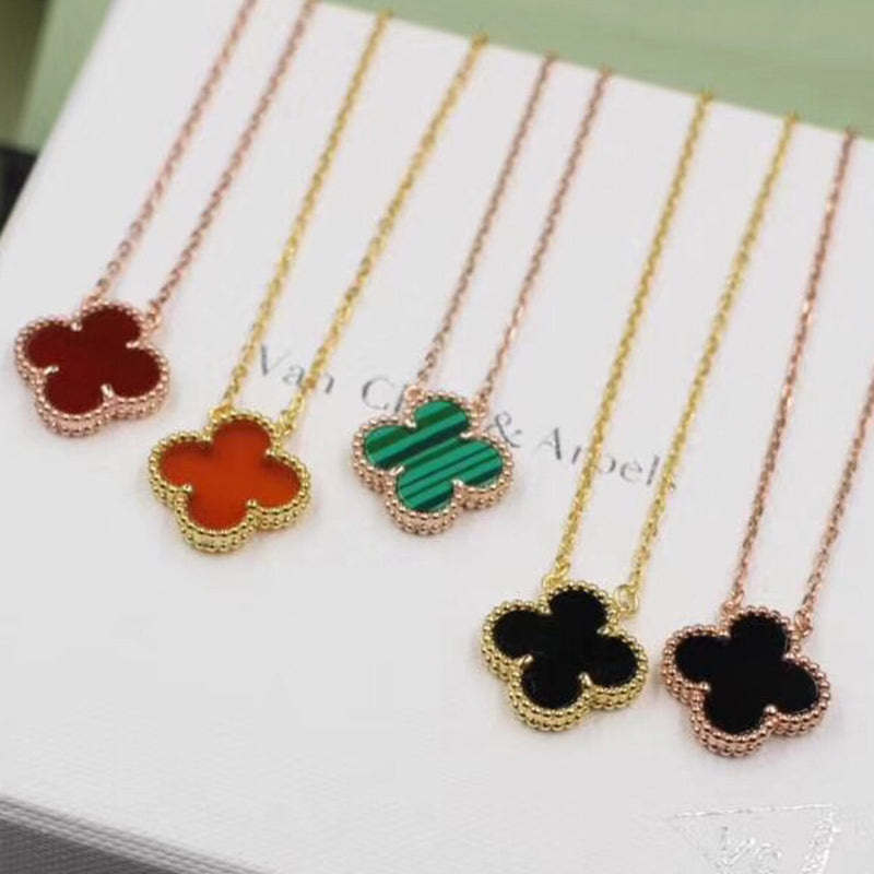 5XVA184XDE Stylish 1 flower necklace