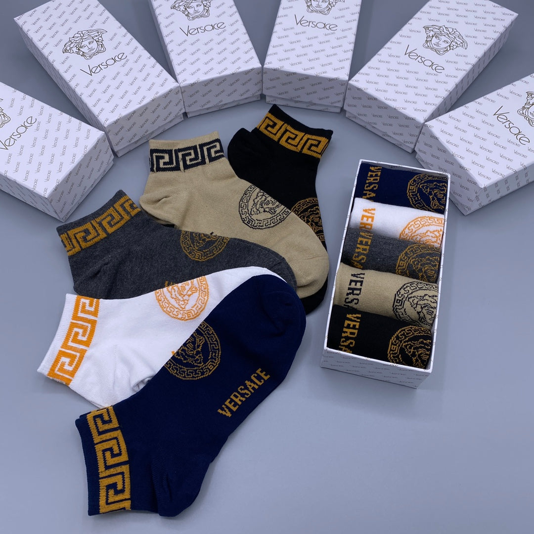 235QV53SDE Stylish socks(5 pairs )