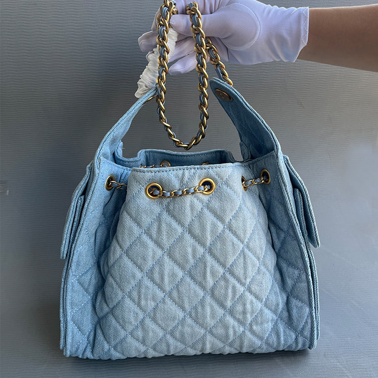 155XC21BDE Stylish high quality denim bag