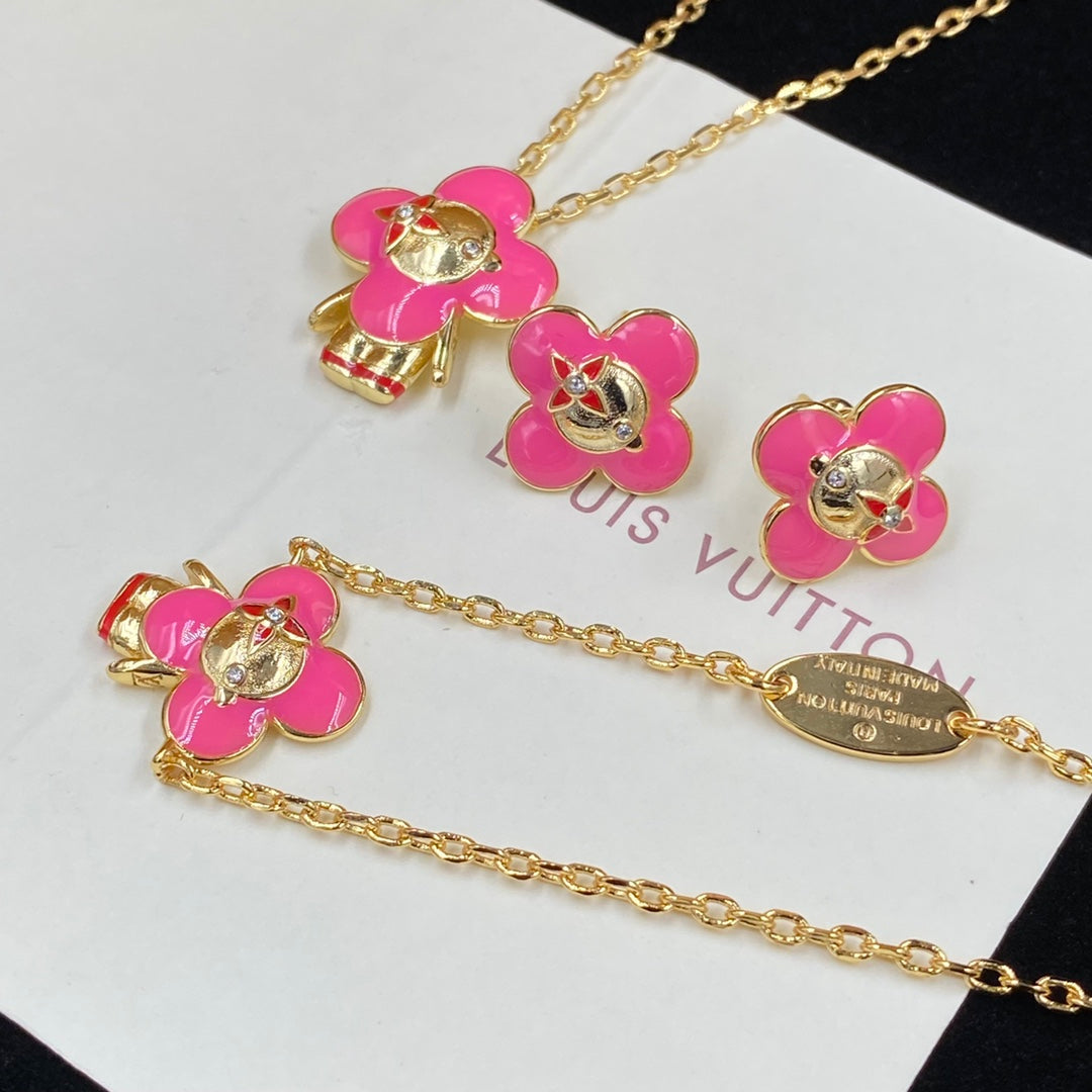 1YE335XDE Stylish Necklaces Earrings Bracelets