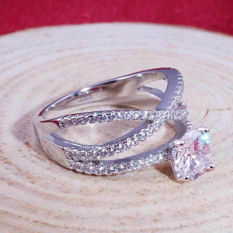 PYA4JDE Stylish Diamond Ring High Quality Wedding Ring