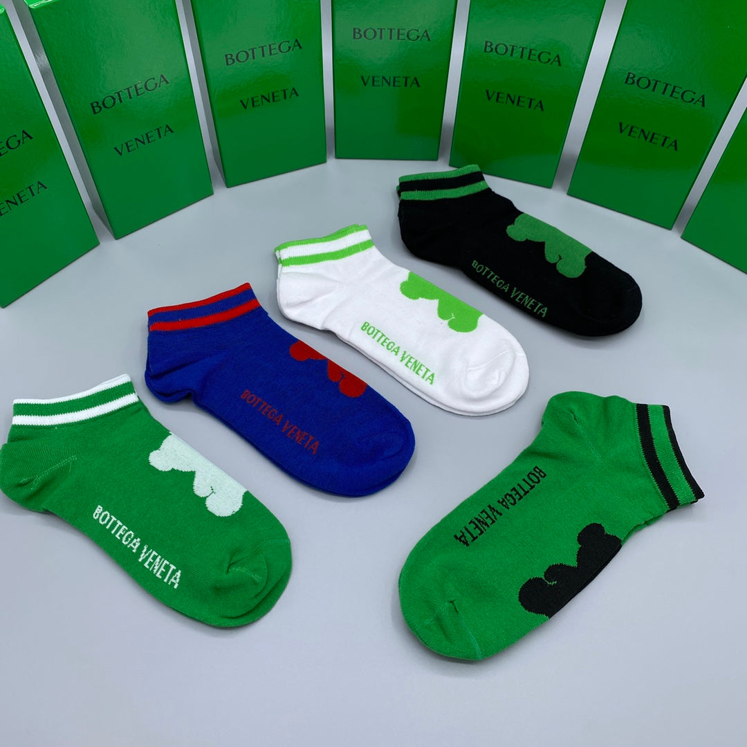 235QA45SDE Stylish socks(5 pairs )