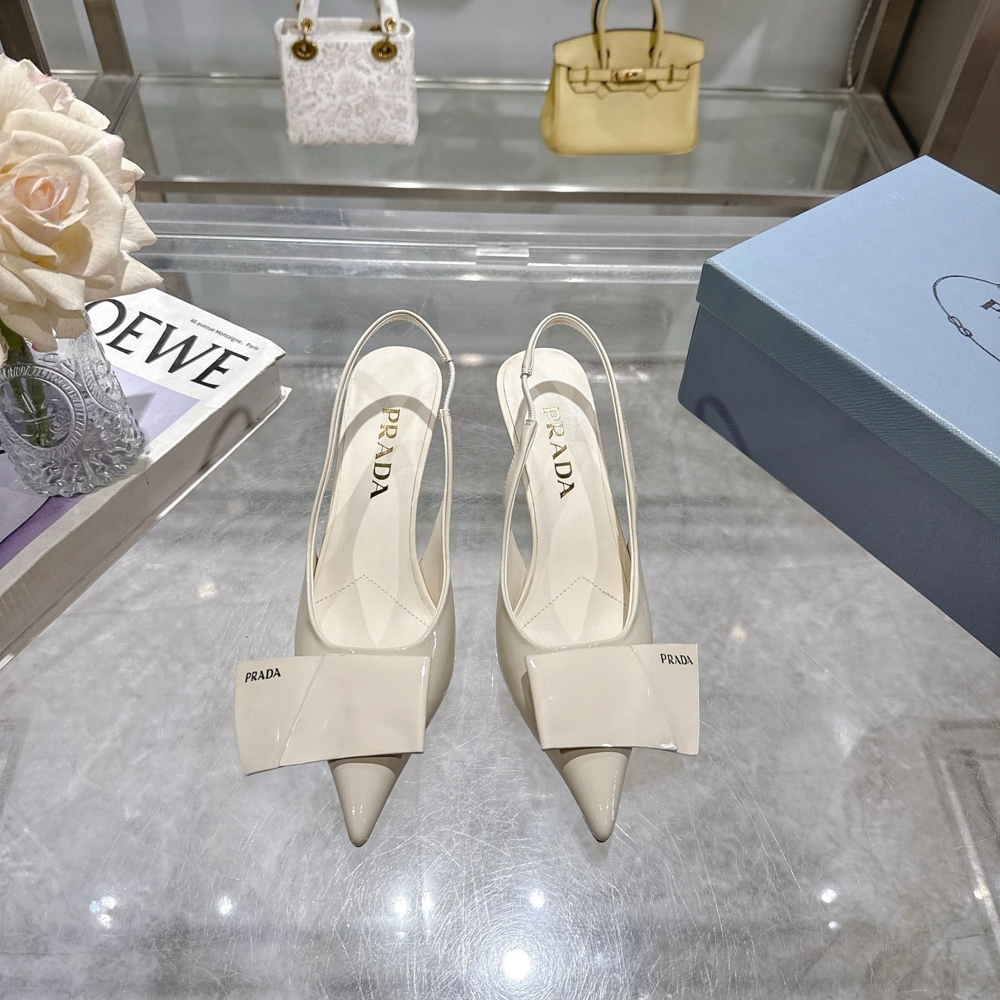 255QP41ZDE Stylish leather High heels