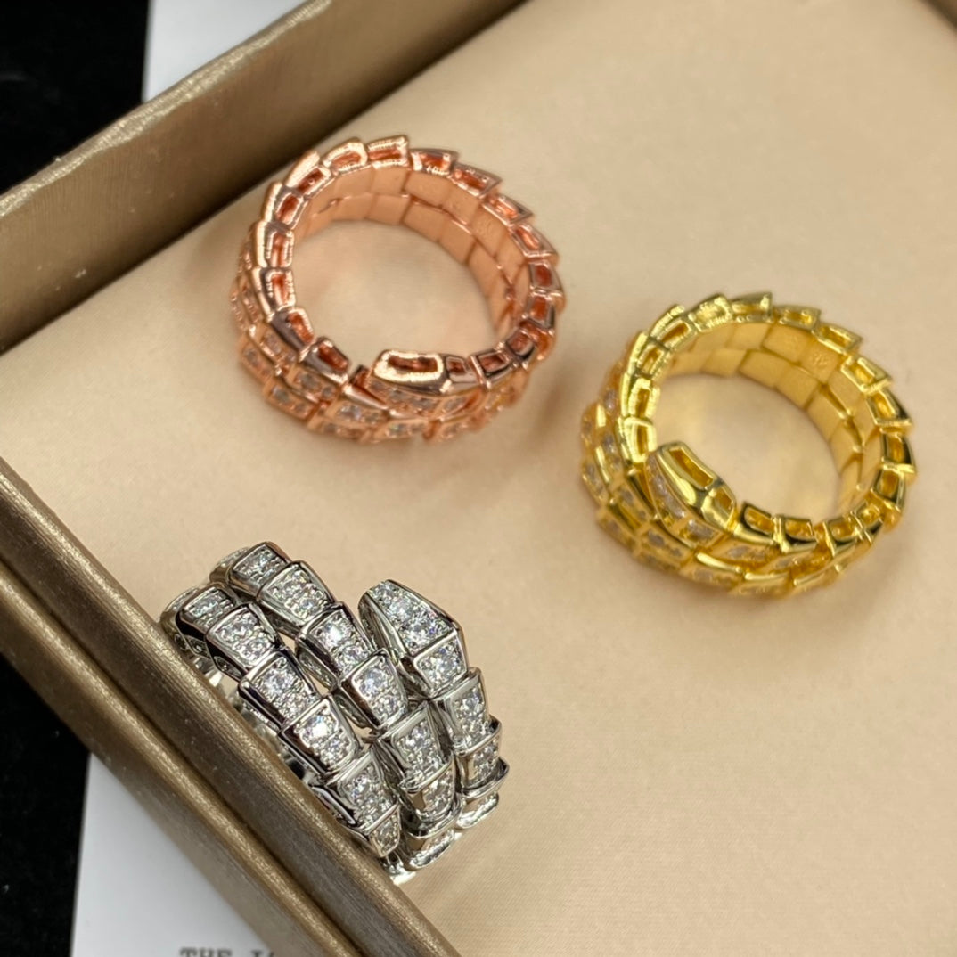 1XI58KDE Stylish 3circle rings earrings Bracelets Necklaces