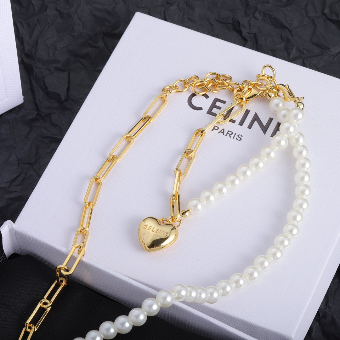 1NCL166XDE Stylish necklace bracelet
