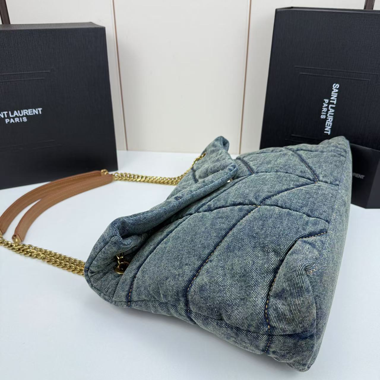15RSL17BDE Stylish denim bags
