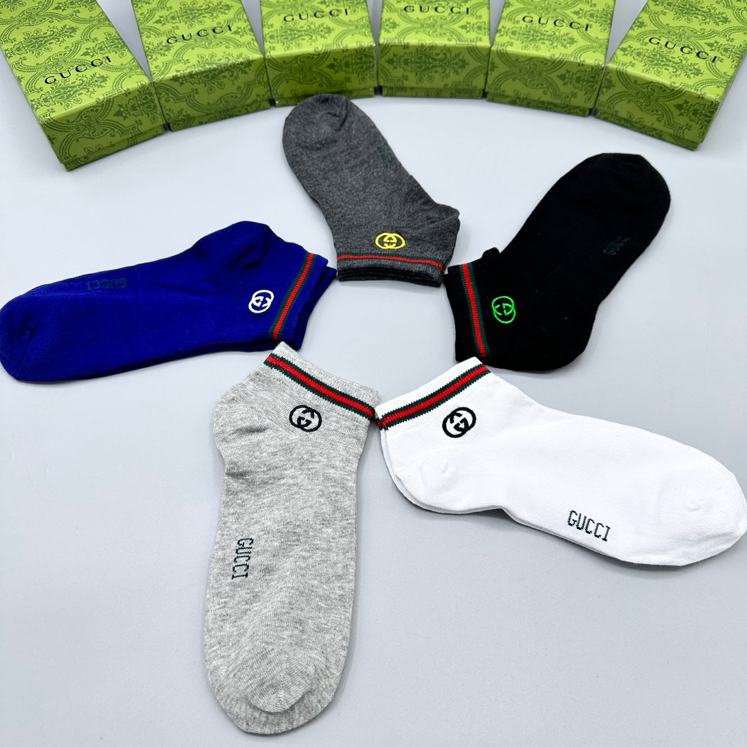 235QB62SDE Stylish socks(5 pairs )