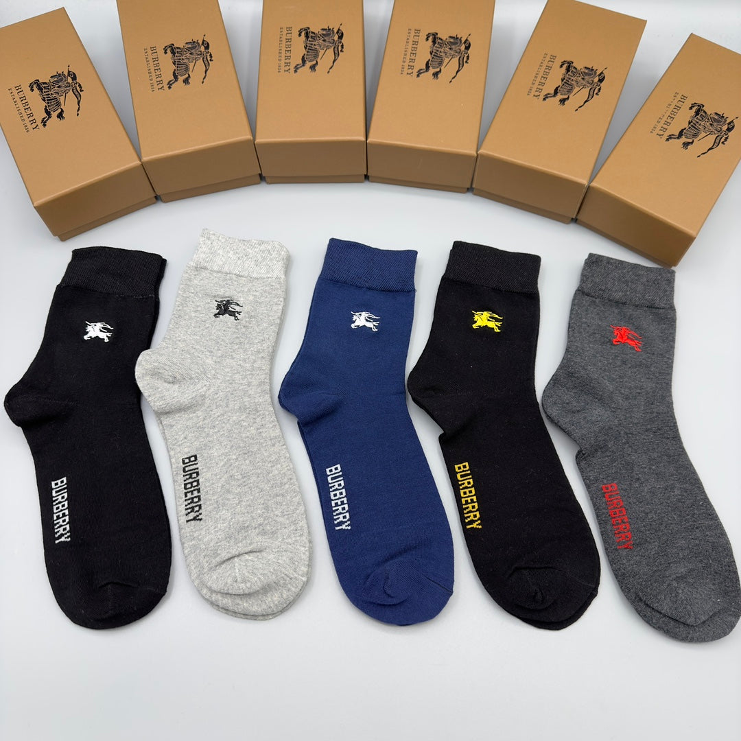 235QR24SDE Stylish socks(5 pairs )