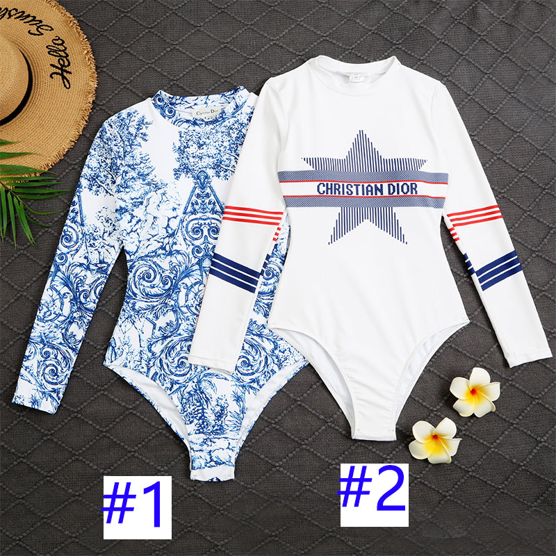 14D104YDE Stylish Long sleeve swimsuit
