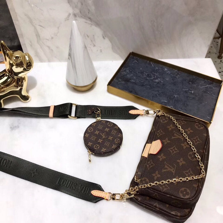 3E68BDE Stylish hight quality leather Bags (with box)