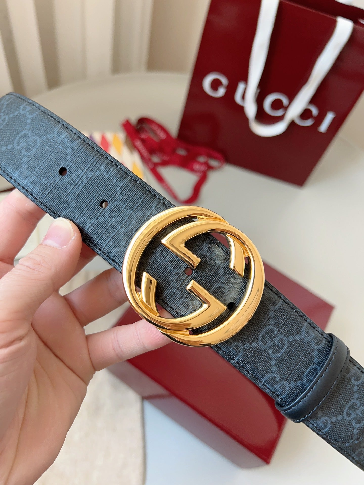 195NB2PDE Stylish high-quality leather belt
