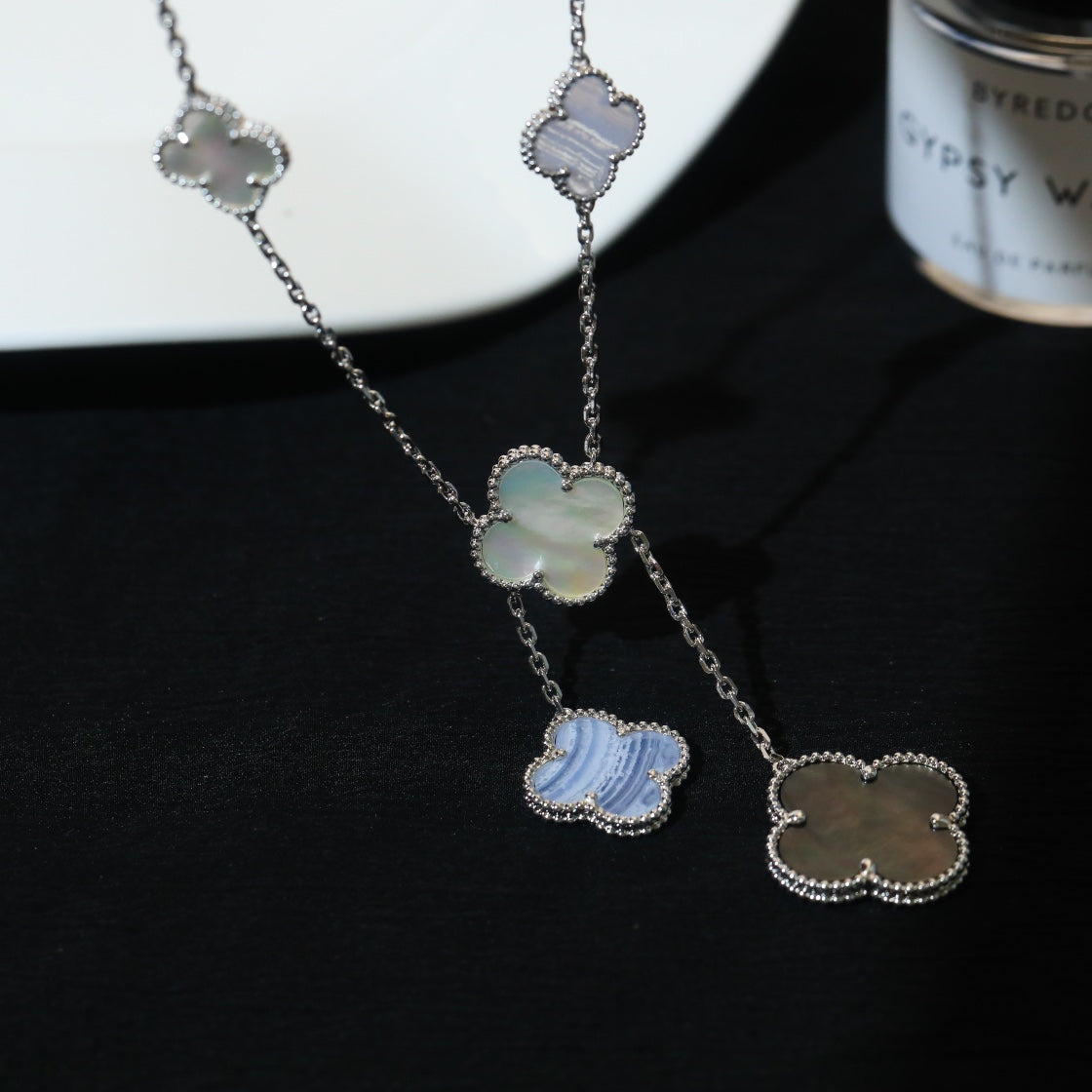 5XVA182KDE Stylish 6 flowers necklaces