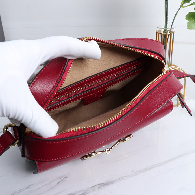 AB024BDE Stylish leather bag